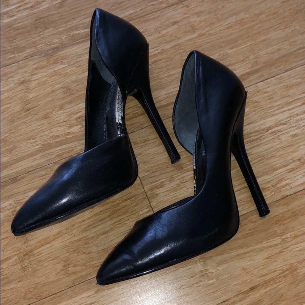 Black heels